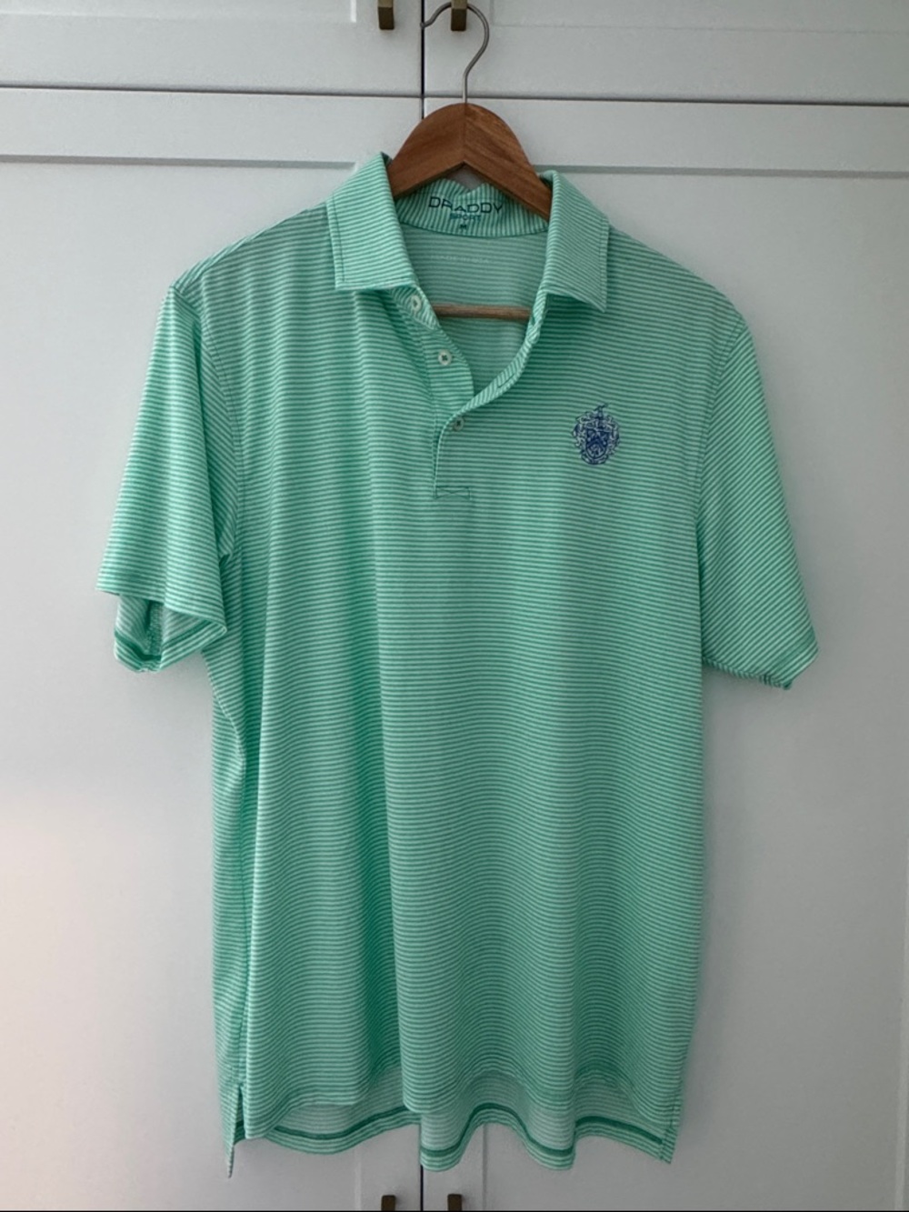 B. Draddy Men’s Medium Performance Golf Polo - Trump National Bedminster
